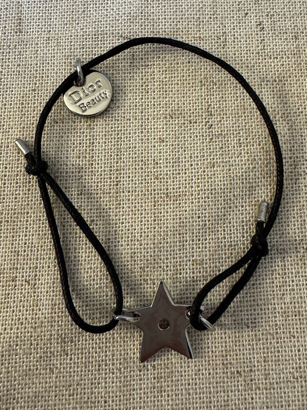 Dior Beauty Adjustable Star Charm Bracelet